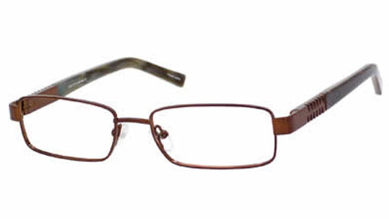 Dale Earnhardt, Jr. Eyeglass Collection 6773 in Brown :: Custom Left & Right Lens