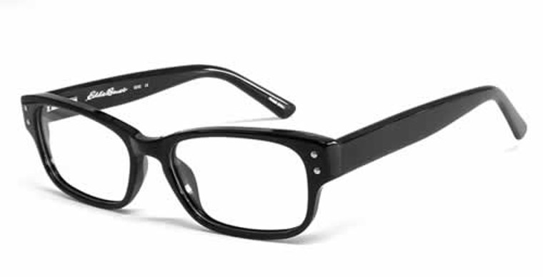 Eddie Bauer EB8282 Designer Eyeglasses in Black :: Custom Left & Right Lens