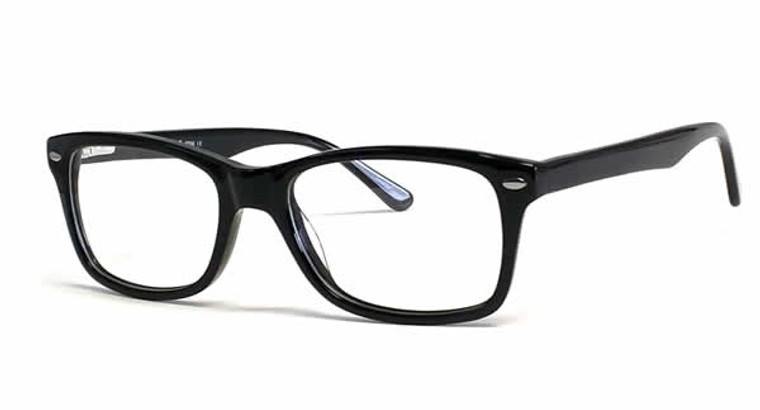 Eddie Bauer EB8296 Designer Eyeglasses in Black :: Custom Left & Right Lens