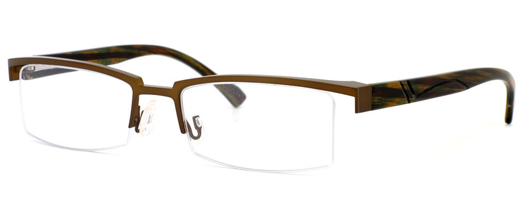 Harry Lary's French Optical Eyewear Ministry Eyeglasses in Bronze (456) :: Custom Left & Right Lens