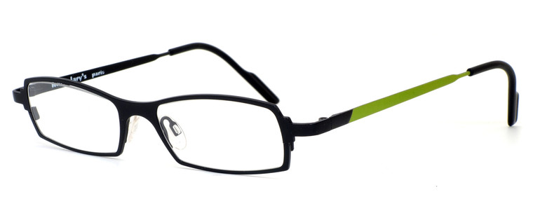 Harry Lary's French Optical Eyewear Victory in Black Green (B02) :: Custom Left & Right Lens