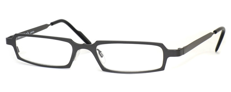 Harry Lary's French Optical Eyewear Hutchy in Gunmetal (329) :: Custom Left & Right Lens