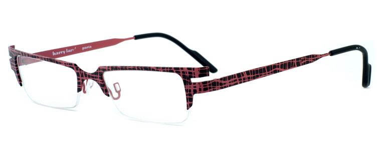 Harry Lary's French Optical Eyewear Scotchy in Black & Pink (569) :: Custom Left & Right Lens