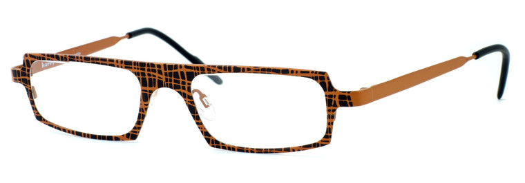 Harry Lary's French Optical Eyewear Starsky in Orange Black (731) :: Custom Left & Right Lens