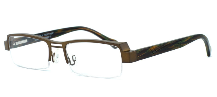 Harry Lary's French Optical Eyewear Trophy in Bronze (456) :: Custom Left & Right Lens