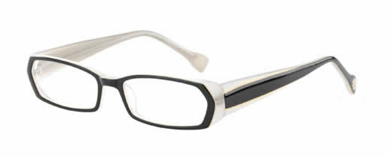 Ink Eyeglasses Duotone in Black :: Custom Left & Right Lens