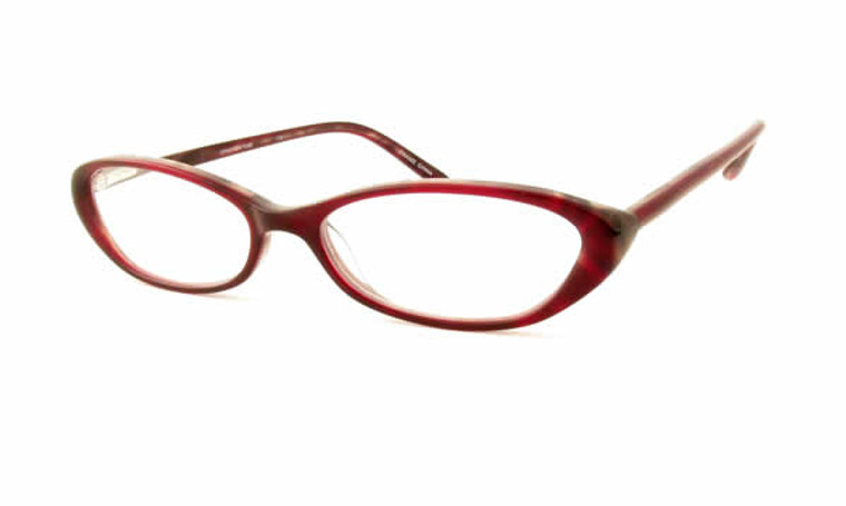 Jones NY Designer Eyeglasses 716 in Burgundy :: Custom Left & Right Lens