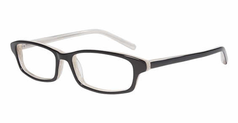 Jones NY Designer Eyeglasses J739 in Black Horn :: Custom Left & Right Lens