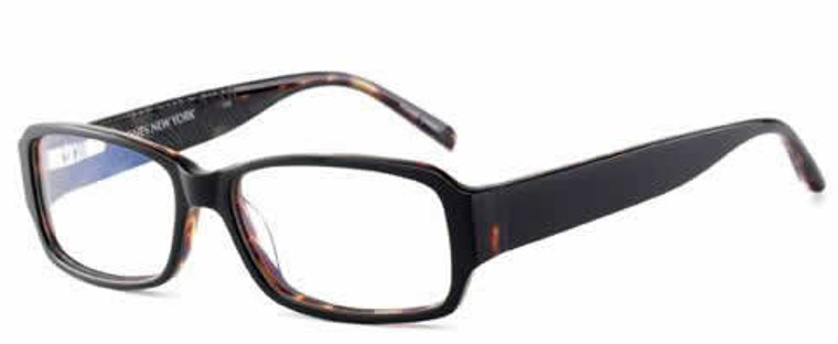 Jones New York Designer Eyeglasses J731 Black-Tortoise :: Custom Left & Right Lens