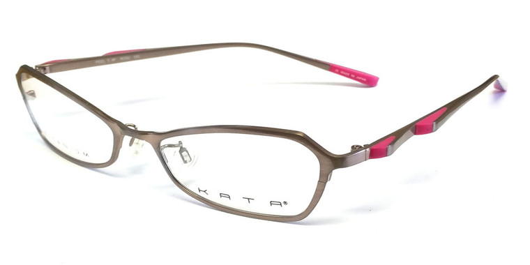 Kata Designer Eyeglasses 129 Rose in Rose :: Custom Left & Right Lens