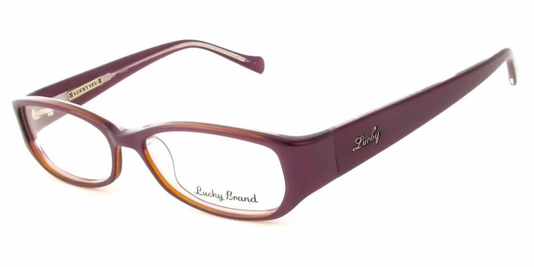 Lucky Brand Sadie Designer Eyeglasses in Violet :: Custom Left & Right Lens