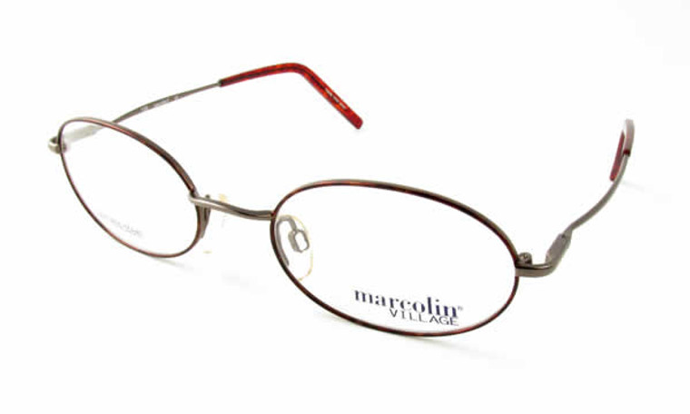 Marcolin Designer Eyeglasses 6715 47 mm in Pewter :: Custom Left & Right Lens