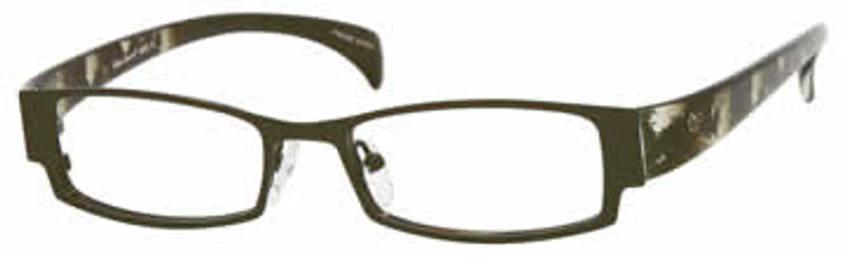 Valerie Spencer Designer Eyeglasses 9203 in Brown :: Custom Left & Right Lens