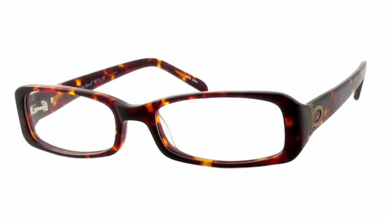 Valerie Spencer Designer Eyeglasses 9217 in Tortoise :: Custom Left & Right Lens