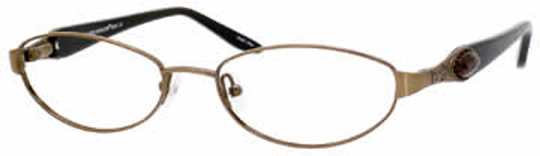 Valerie Spencer Designer Eyeglasses 9234 in Brown :: Custom Left & Right Lens
