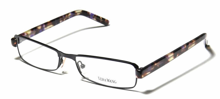 Vera Wang Designer Eyeglasses V085 in Black :: Custom Left & Right Lens