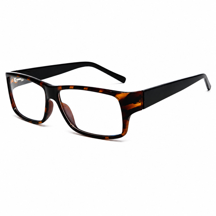 Calabria Soho 1002 Demi Black Designer Eyeglasses :: Rx Single Vision