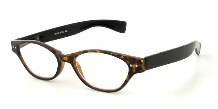 Calabria R544S Designer Eyeglasses in Tortoise-Black :: Rx Single Vision