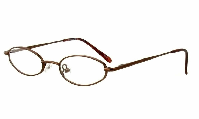 Calabria Trendsetter 17 Shiny Black Eyeglasses :: Rx Single Vision