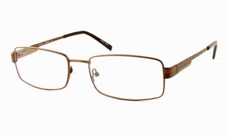 Dale Earnhardt, Jr. Eyeglass Collection 6758 in Brown :: Rx Single Vision