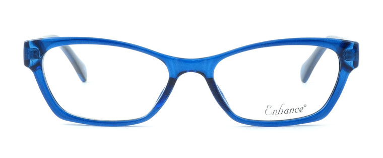 Enhance Optical Designer Eyeglasses 3903 in Cobalt :: Rx Single Vision