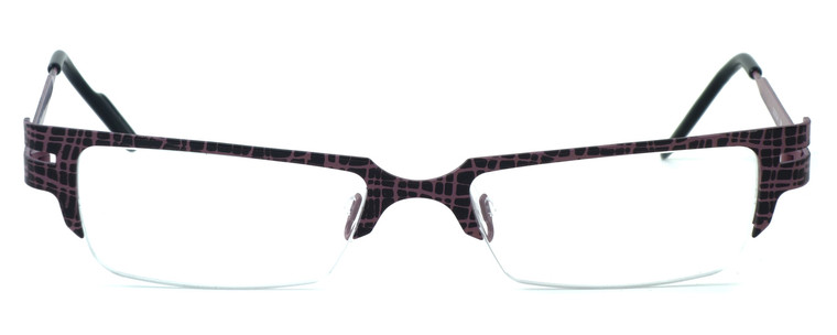 Harry Lary's French Optical Eyewear Scotchy in Black & Purple (569) :: Rx Single Vision