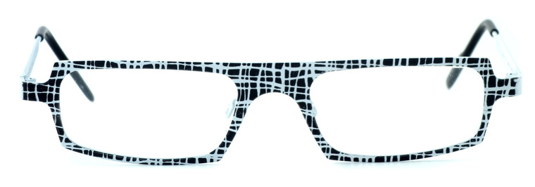Harry Lary's French Optical Eyewear Starsky in White Black (716) :: Rx Single Vision