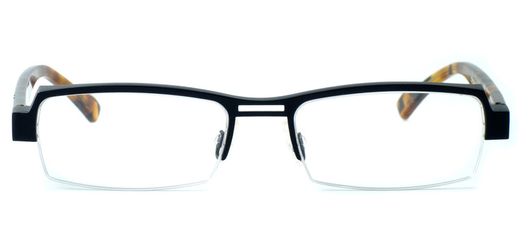 Harry Lary's French Optical Eyewear Trophy in Black Tortoise (101) :: Rx Single Vision