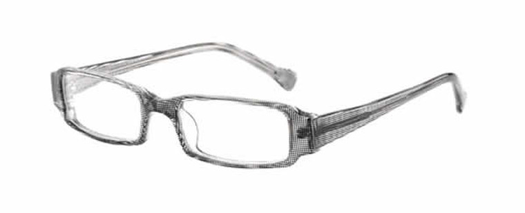 Ink Eyeglasses Lithograph in Grey :: Rx Single Vision