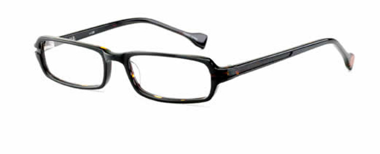 Ink Eyeglasses Serif in Black :: Rx Single Vision