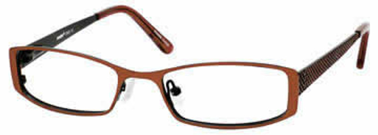 Seventeen 5325 in Brown Designer Eyeglasses :: Rx Single Vision