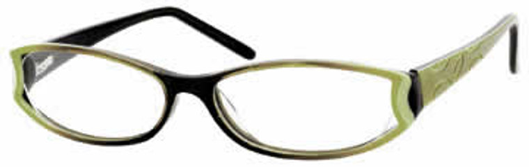 Valerie Spencer Designer Eyeglasses 9131 in Moss :: Rx Single Vision