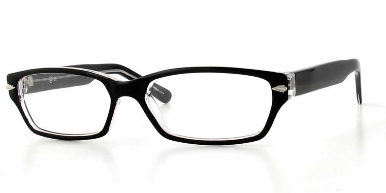 Calabria Soho 1000 Black Designer Eyeglasses :: Rx Progressive