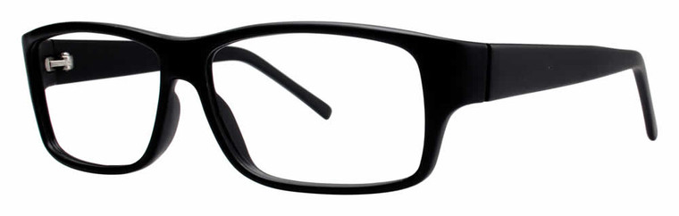 Calabria Soho 1002 Matte Black Designer Eyeglasses :: Rx Progressive