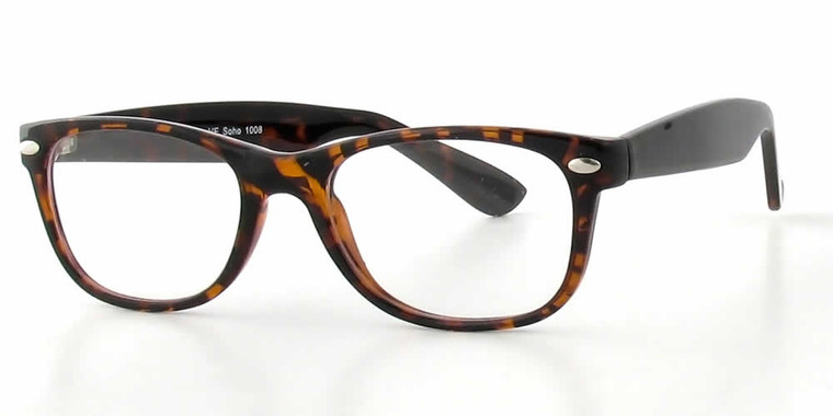 Calabria Soho 1008 Tortoise Designer Eyeglasses :: Rx Progressive