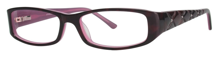 Calabria Viv 685 Purple Designer Eyeglasses :: Rx Progressive