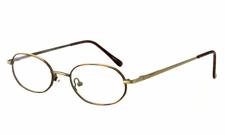 Calabria MetaFlex P Brown Eyeglasses :: Rx Progressive