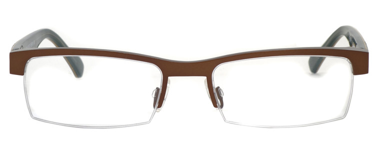 Harry Lary's French Optical Eyewear Empiry in Brown (457) :: Rx Progressive