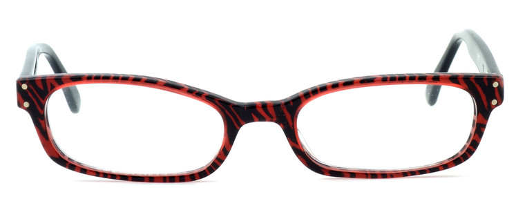 Harry Lary's French Optical Eyewear Pitt in Red & Black Striped (909) :: Rx Progressive