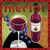 Merlot Wine Artist 240-25a-4 Micro Fiber Cleaning Cloth