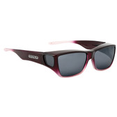 Jonathan Paul® Fitovers Eyewear Large Traveler in Plum Pink Ombre & Gray TL005
