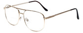 Calabria 1106CB Metal Pilot Bi-Focal Reading Glasses