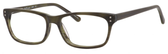 Ernest Hemingway H4684 Unisex Oval Eyeglasses in Olive Green 53 mm Custom Lens