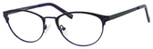 Ernest Hemingway H4821 Ladies Cat Eye Frame Eyeglasses in Eggplant 52 mm Custom Lens