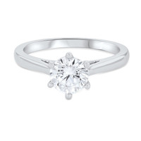 Six-Prong Solitaire Setting-0.25