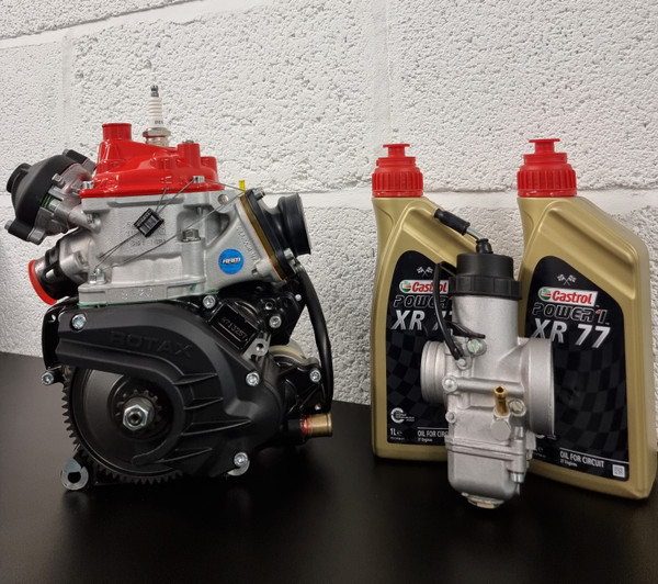 Rotax Senior Engine - Carb and Oil  (Race Prepared)