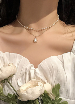 PEARL Layered Necklace