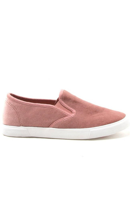 TARYN Blush Pull On Sneakers