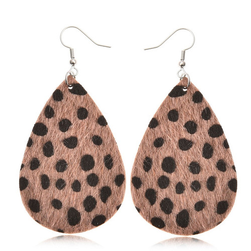 LARA Solid Cheetah Earrings