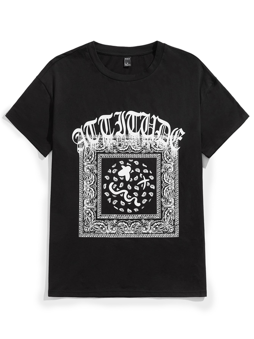 AKO Bandana Print Tee